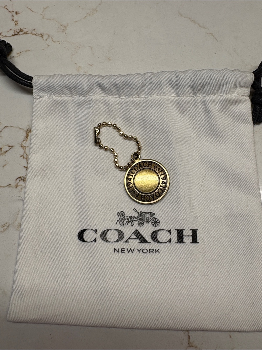 Coach Snap Head/ Bag Charm